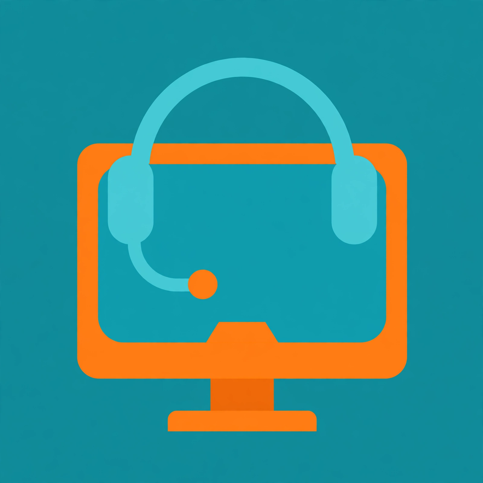 Business technology and IT support icon